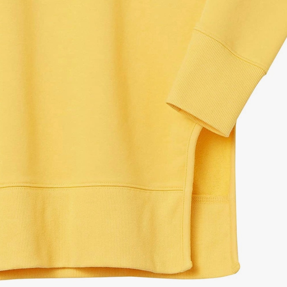 Daily Ritual Women's Long-Sleeve Crewneck Sweatshirt with Side Cutouts